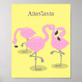 Vlingo trio cartoon poster (Voorkant)