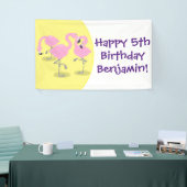 Vlingo trio cartoon spandoek (Beurs)