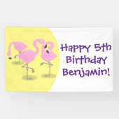 Vlingo trio cartoon spandoek (Horizontaal)