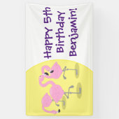 Vlingo trio cartoon spandoek (Verticaal)