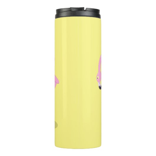 Vlingo trio cartoon thermosbeker (Achterkant)