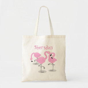 Vlingo trio cartoon tote bag