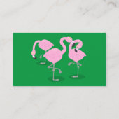 Vlingo trio cartoon visitekaartje (Achterkant)