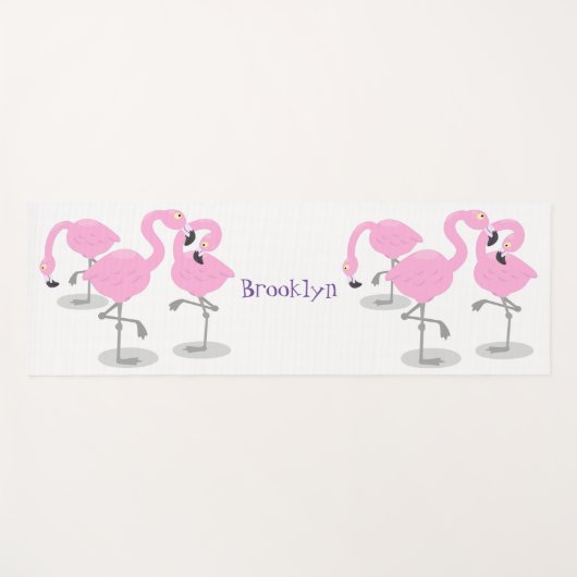 Vlingo trio cartoon yogamat (Voorkant (horizontaal))