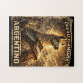 VLLC Orgullosamente Argentino Llama Mate Patriotic Legpuzzel (Horizontaal)