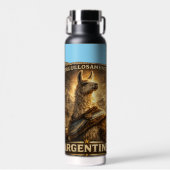 VLLC Orgullosamente Argentino Llama Mate Patriotic Waterfles (Voorkant)
