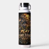VLLC Play The Long Game Motivation Crocodile Waterfles (Achterkant)