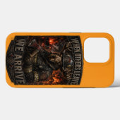 VLLC When Others Leave We Arrive Firefighter Moose Case-Mate iPhone Case (Achterkant (horizontaal))