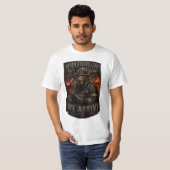 VLLC When Others Leave We Arrive Firefighter Moose T-shirt (Voorkant volledig)