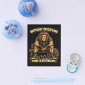 VLLC Without Discipline There Is No Freedom Gym Flyer (Enkel)
