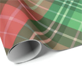 Vlochten kerstkleuren cadeaupapier (Rol Hoek)