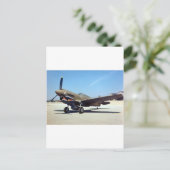 vloed P-40 tomahawk Briefkaart (Staand voorkant)