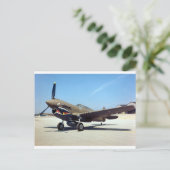 vloed P-40 tomahawk Briefkaart (Staand voorkant)