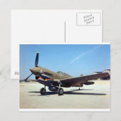 vloed P-40 tomahawk Briefkaart (Voorkant / Achterkant)