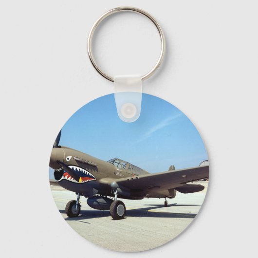 vloed P-40 tomahawk Sleutelhanger (Voorkant)