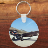 vloed P-40 tomahawk Sleutelhanger (Voorkant)
