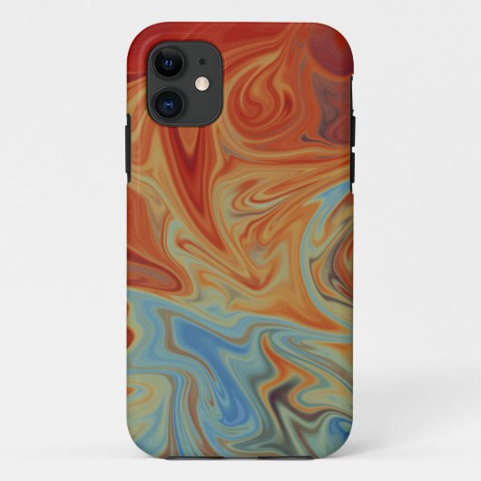 Vloeibaar abstract patroon Case-Mate iPhone case (Achterkant)