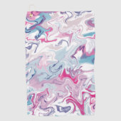 vloeibaar acryl golfhanddoek (Voorkant)