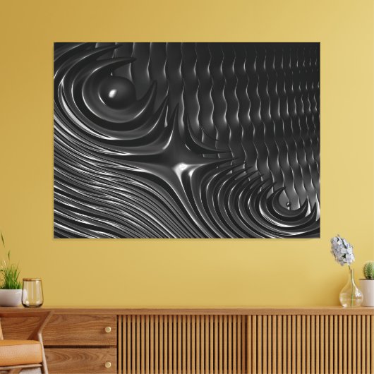 vloeibaar afval omwikkeld canvas (Insitu (Woonkamer))