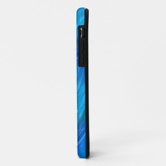 vloeibaar blauw Case-Mate iPhone case (Achterkant/links)