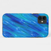 vloeibaar blauw Case-Mate iPhone case (Achterkant (horizontaal))