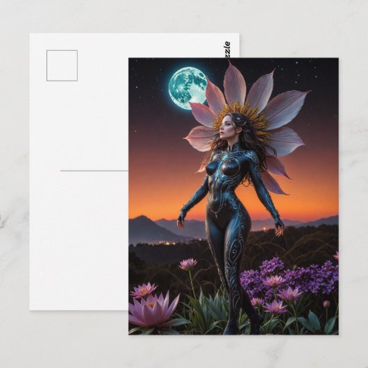 Vloeibaar Briefkaart (Voorkant / Achterkant)