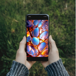 Vloeibaar gekleurd glas poster