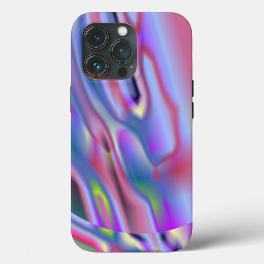 Vloeibaar gesmolten metaal retro set D (017) Case-Mate iPhone Case (Achterkant)