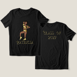 Vloeibaar Goud Danser #1 Tri-Blend Shirt