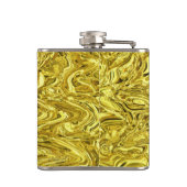 vloeibaar goud heupfles (Achterkant)