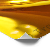 Vloeibaar goud poster (Hoek)