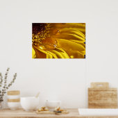 Vloeibaar goud poster (Keuken)