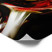 vloeibaar goud poster (Hoek)