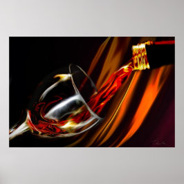 vloeibaar goud poster