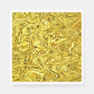 vloeibaar goud servet