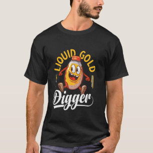 Vloeibaar Goud Voor Esdoornboom Tappende T-shirt