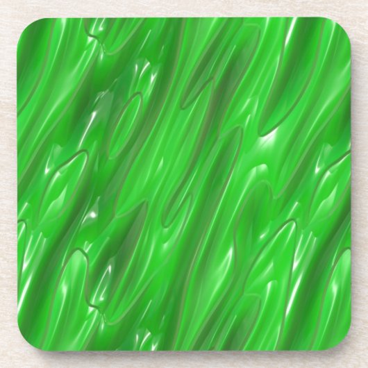 Vloeibaar groen onderzetter (Voorkant)