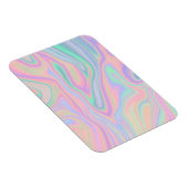 Vloeibaar Iridescent Unicorn kleurenontwerp Magneet (Rechterzijde)