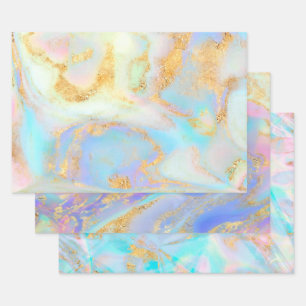 vloeibaar marmer abstract inpakpapier vel