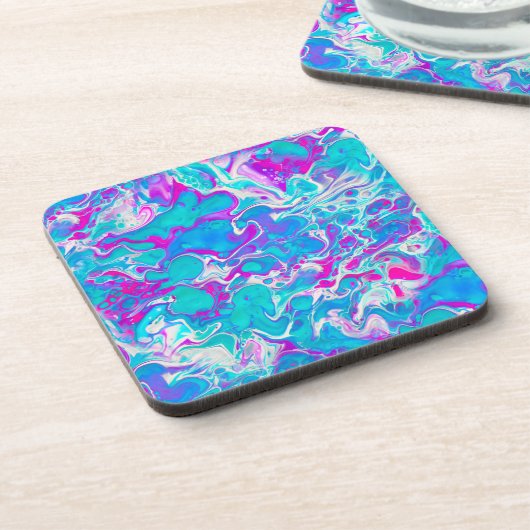 Vloeibaar marmer Onderzetter Set (Linkerzijde)