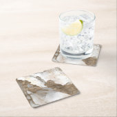 Vloeibaar marmer - parels en goud kartonnen onderzetters (Insitu)