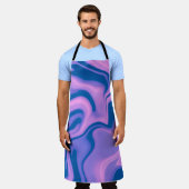 Vloeibaar marmer Schort (Gedragen)