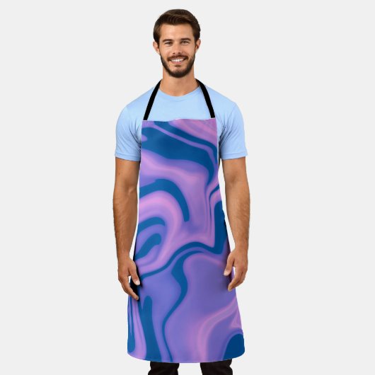 Vloeibaar marmer Schort (Gedragen)