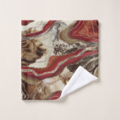 Vloeibaar marmeragaat Glitter Glam #2 Bad Handdoek (Wasdoekje)