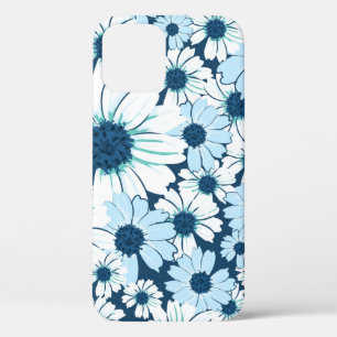 Vloeibaar naadloos patroon/patroon van bloemtextie Case-Mate iPhone case
