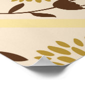 Vloeibaar, naadloos patroon poster (Hoek)