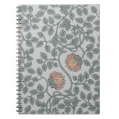 Vloeibaar , naadloos patroon, retroflectuur notitieboek (Voorkant)