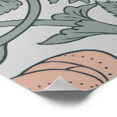 Vloeibaar , naadloos patroon, retroflectuur poster (Hoek)