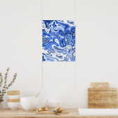 Vloeibaar oppervlak 10 poster (Keuken)