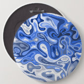 Vloeibaar oppervlak 10 ronde button 6,0 cm (Voorkant /achterkant)